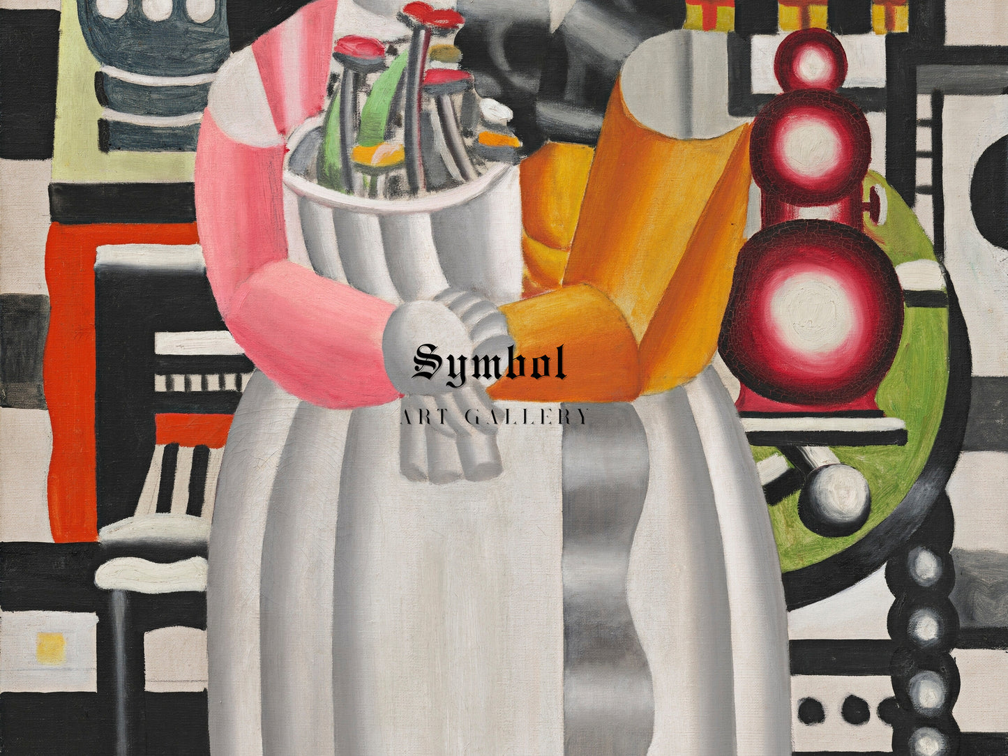 The Confidences by Fernand Léger 1921, Wall Art Print, Fine Art Reproduction, Museum Quality Decor, Poster