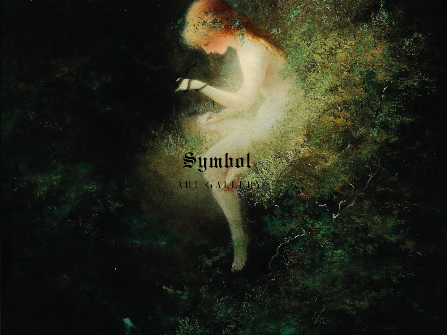 Innocence by Karl Wilhelm Diefenbach 1900, Wall Art Print, Fine Art Reproduction, Museum Quality Decor, Poster