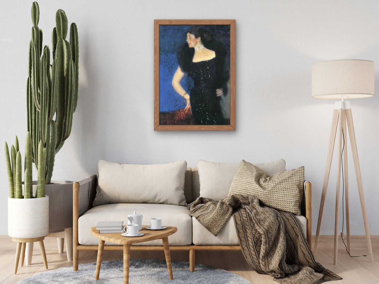 Portrait of Rose von Rosthorn Friedmann by Gustav Klimt 1900, Wall Art Print, Fine Art Reproduction, Museum Quality Decor, Poster