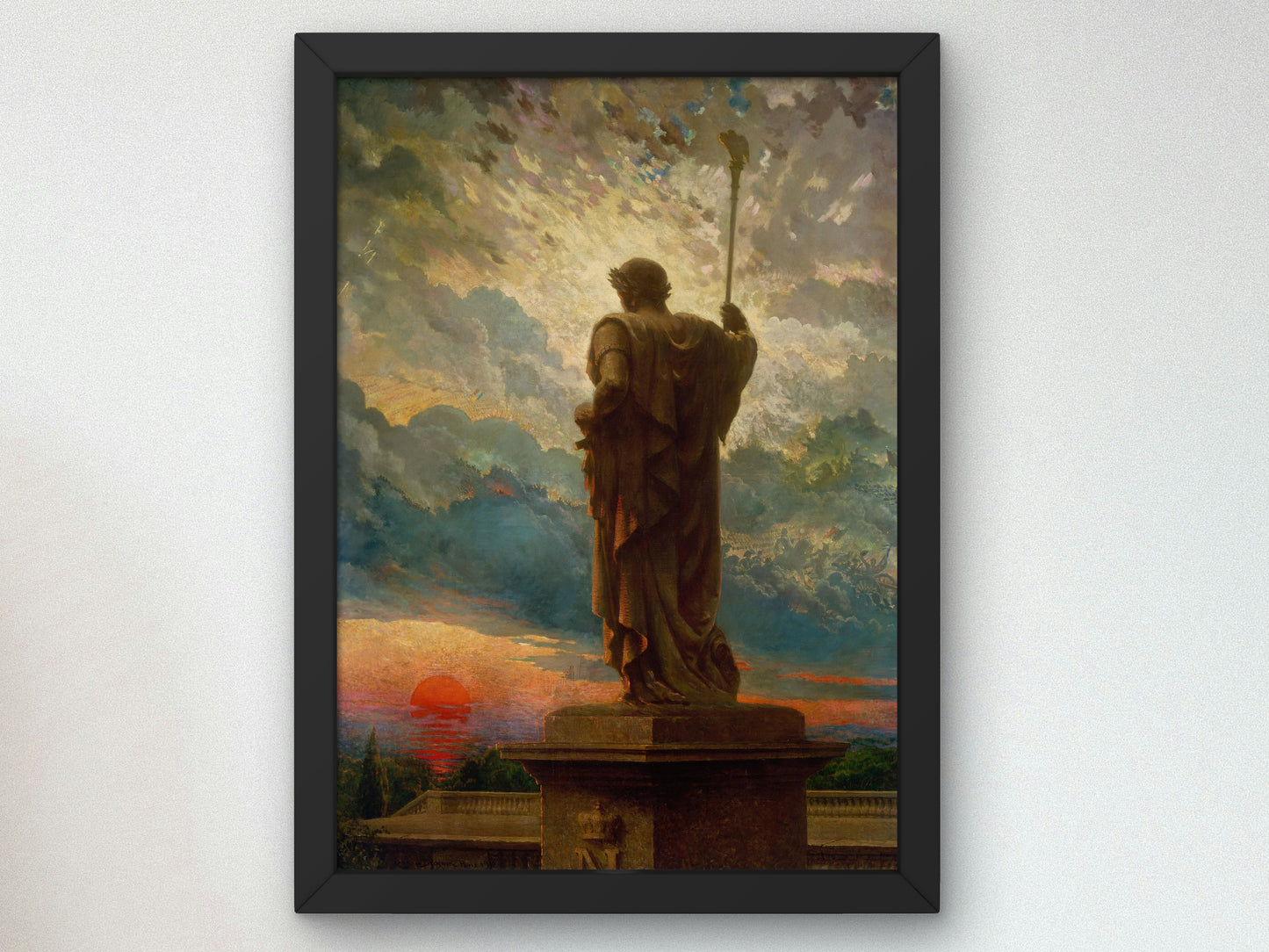 L'Empereur by James Carroll Beckwith 1912, Wall Art Print, Fine Art Reproduction, Museum Quality Decor, Poster