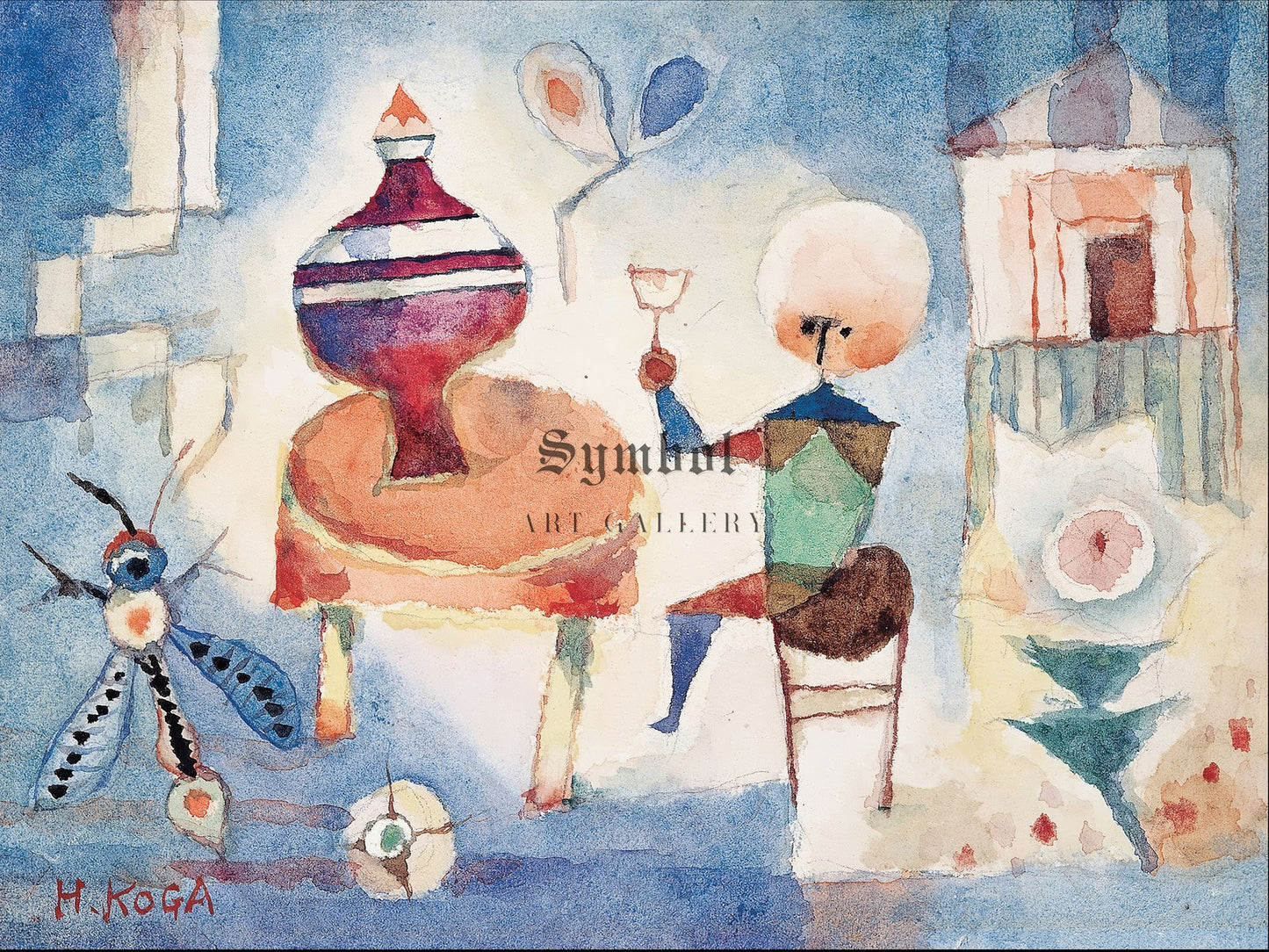 Untitled by Harue Koga 1930, Wall Art Print, Fine Art Reproduction, Museum Quality Decor, Poster