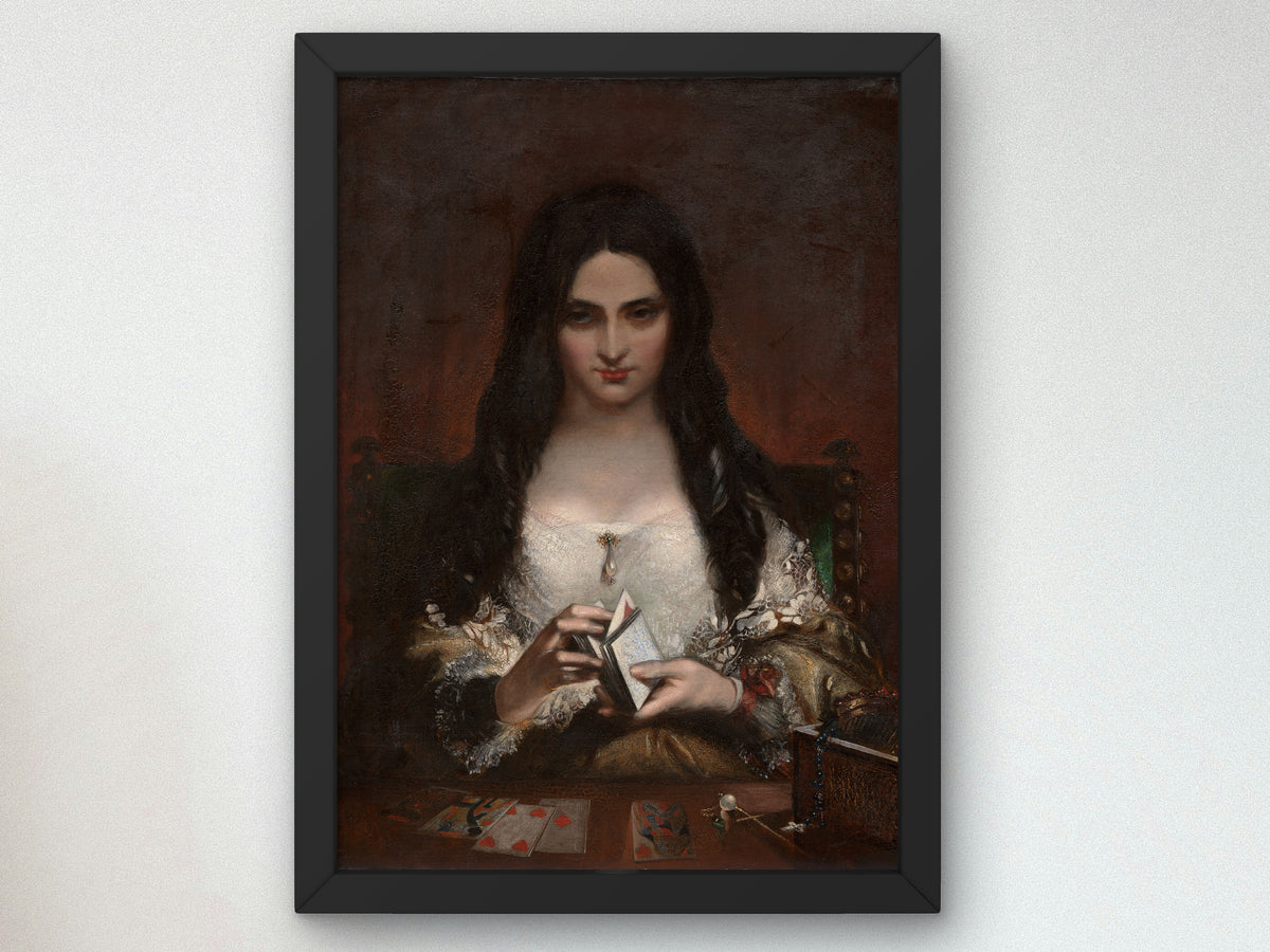 The Wish by Theodor von Holst 1840, Wall Art Print, Fine Art Reproduction, Museum Quality Decor, Poster