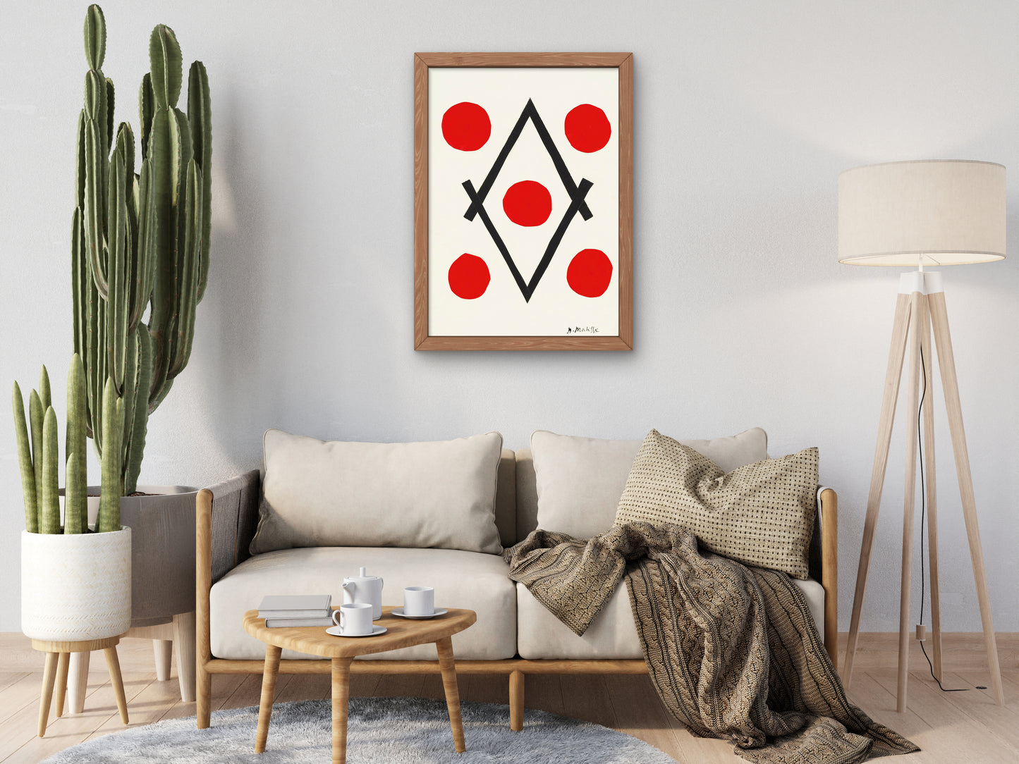 Losange by Henri Matisse 1946, Wall Art Print, Fine Art Reproduction, Museum Quality Decor, Poster