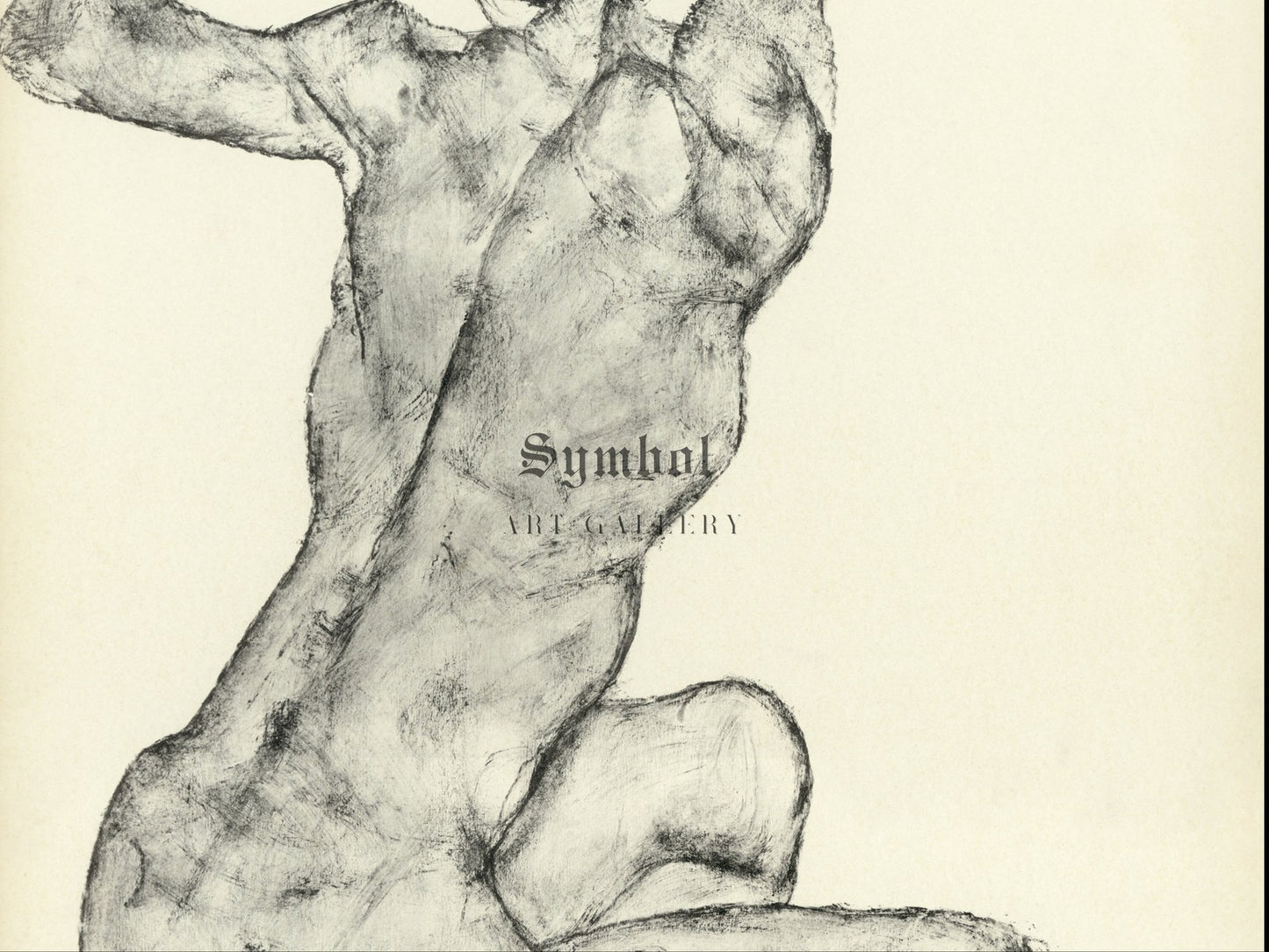Zeichnungen IX by Egon Schiele 1915, Wall Art Print, Fine Art Reproduction, Museum Quality Decor, Poster