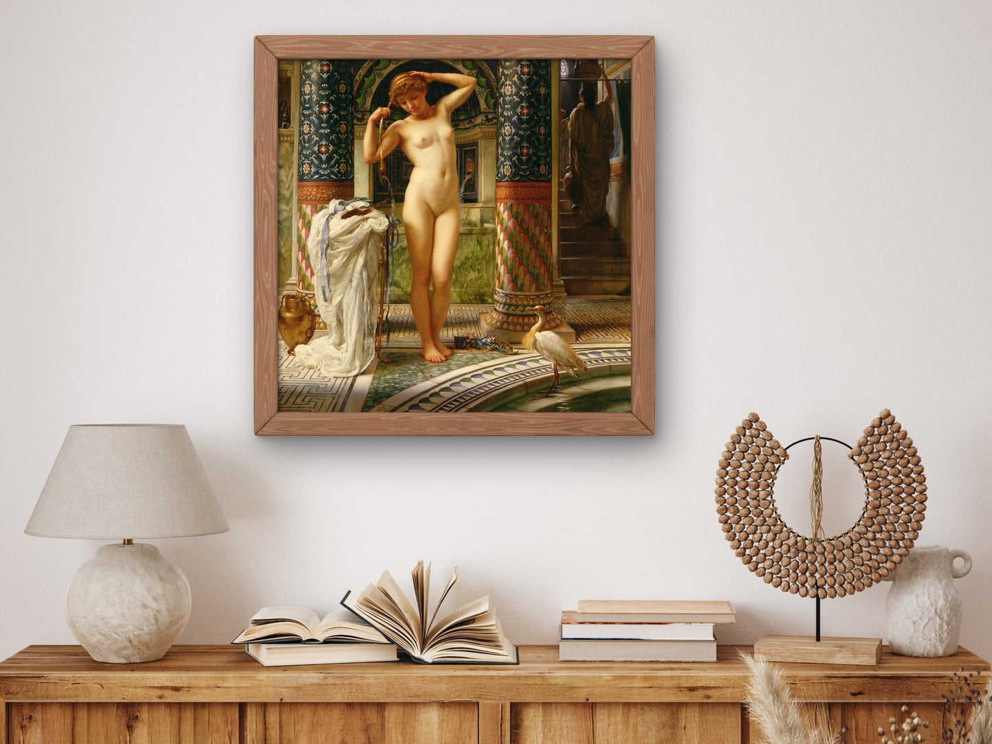 Diadumene by Edward John Poynter 1883, Wall Art Print, Fine Art Reproduction, Museum Quality Decor, Poster