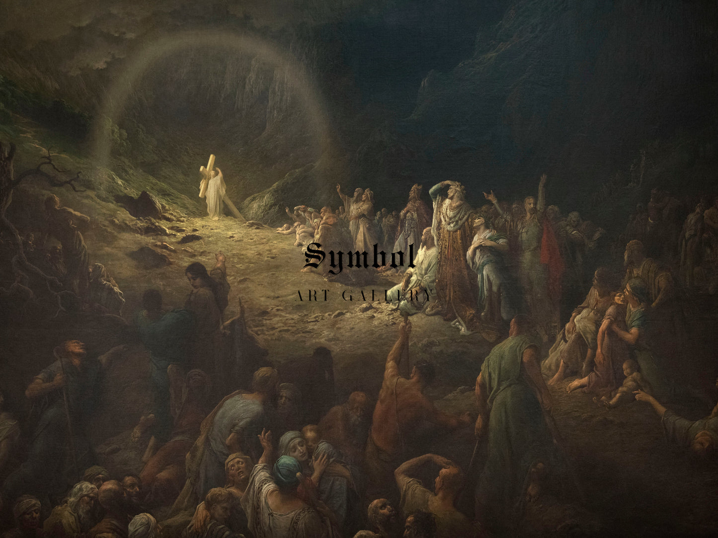 The Valley of Tears by Gustave Doré 1883, Wall Art Print, Fine Art Reproduction, Museum Quality Decor, Poster