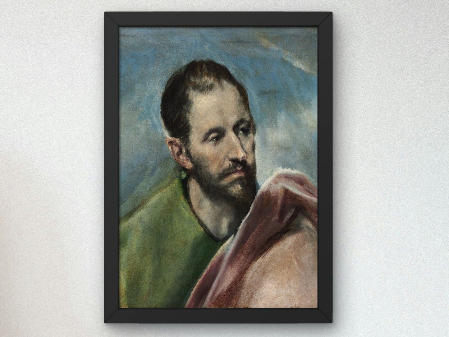 Saint James the Less by El Greco 1600, Wall Art Print, Fine Art Reproduction, Museum Quality Decor, Poster