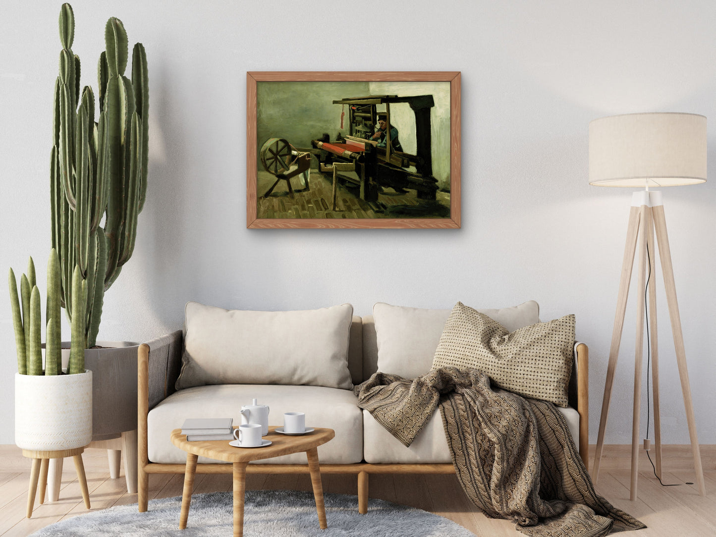 Weaver by Vincent van Gogh 1884, Wall Art Print, Fine Art Reproduction, Museum Quality Decor, Poster