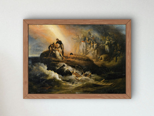 Apotheosis of Napoleon by Horace Vernet 1825, Wall Art Print, Fine Art Reproduction, Museum Quality Decor, Poster