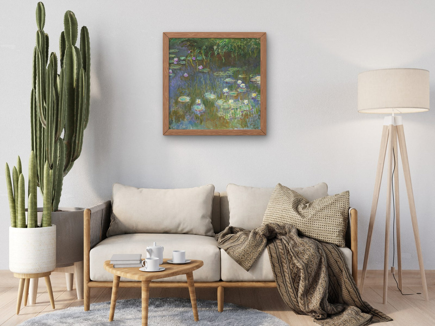 Water Lilies by Claude Monet 1922, Wall Art Print, Fine Art Reproduction, Museum Quality Decor, Poster