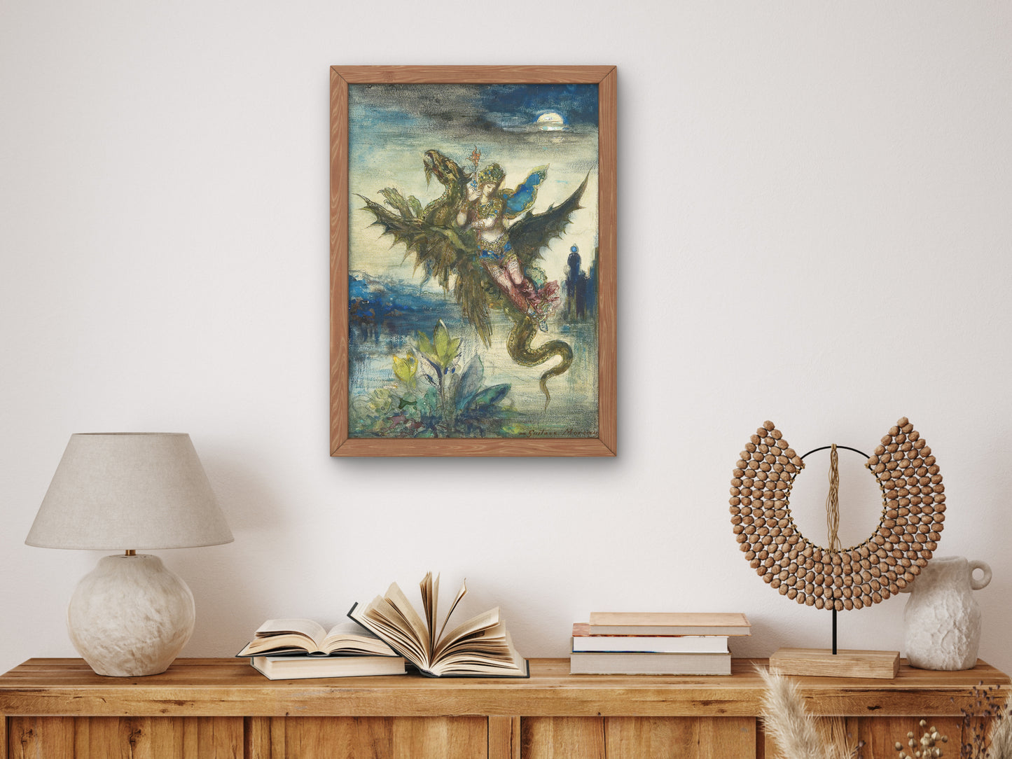 Dream of the Orient by Gustave Moreau, Wall Art Print, Fine Art Reproduction, Museum Quality Decor, Poster