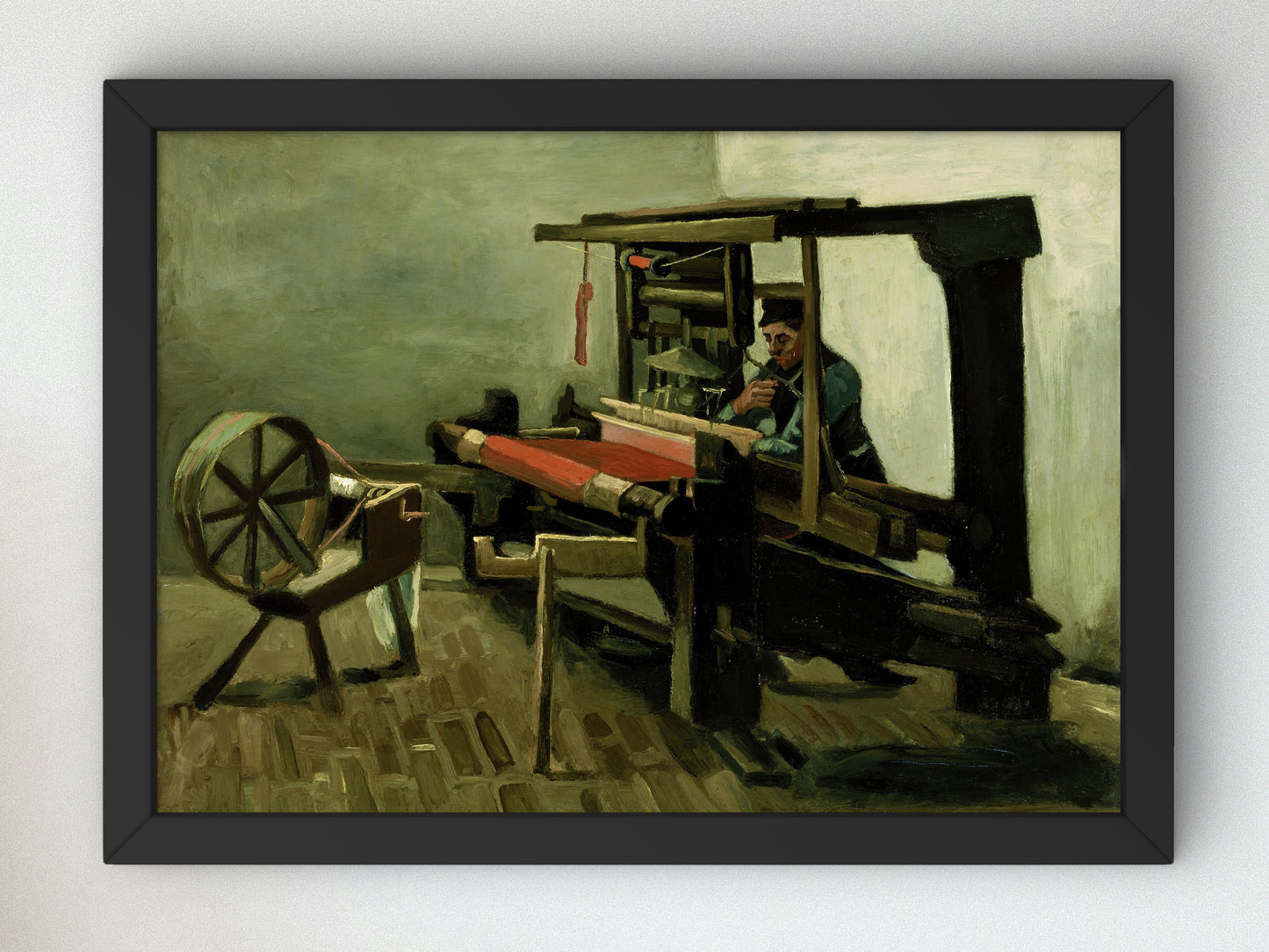 Weaver by Vincent van Gogh 1884, Wall Art Print, Fine Art Reproduction, Museum Quality Decor, Poster