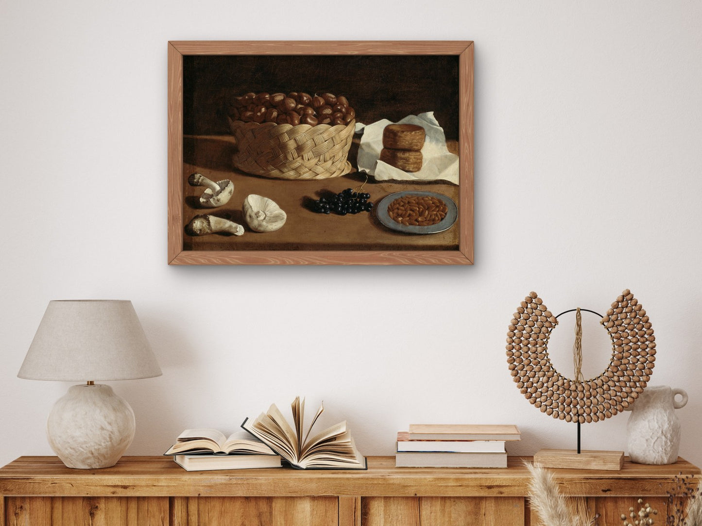 Kitchen Still Life by Paolo Antonio Barbieri 1640, Wall Art Print, Fine Art Reproduction, Museum Quality Decor, Poster