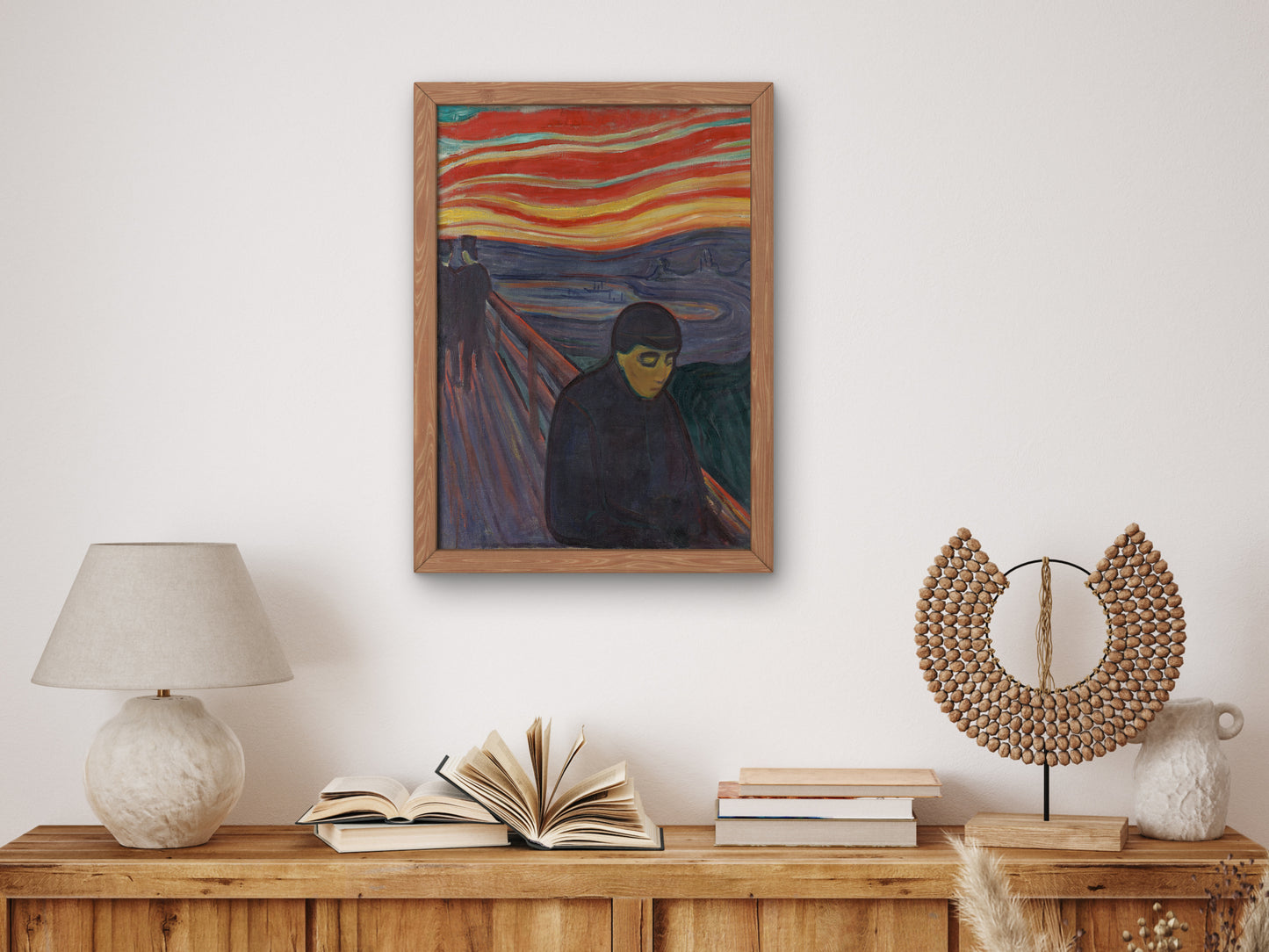 Despair by Edvard Munch 1894, Wall Art Print, Fine Art Reproduction, Museum Quality Decor, Poster