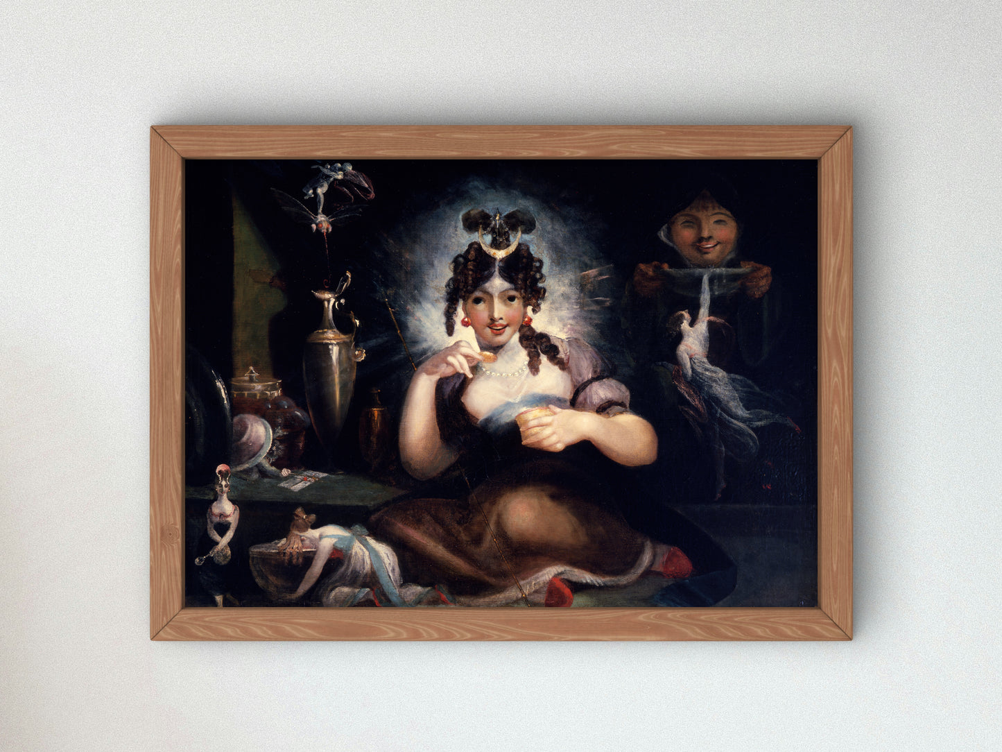 Faery Mab by Henry Fuseli 1815, Wall Art Print, Fine Art Reproduction, Museum Quality Decor, Poster