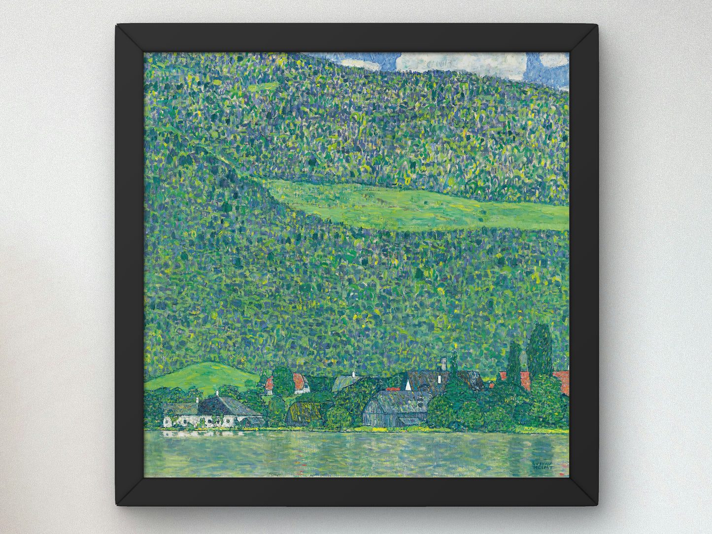 Litzlberg am Attersee by Gustav Klimt 1914, Wall Art Print, Fine Art Reproduction, Museum Quality Decor, Poster