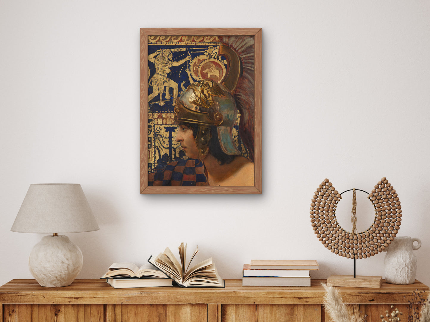 Athena by Feliks Michał Wygrzywalski 1914, Wall Art Print, Fine Art Reproduction, Museum Quality Decor, Poster