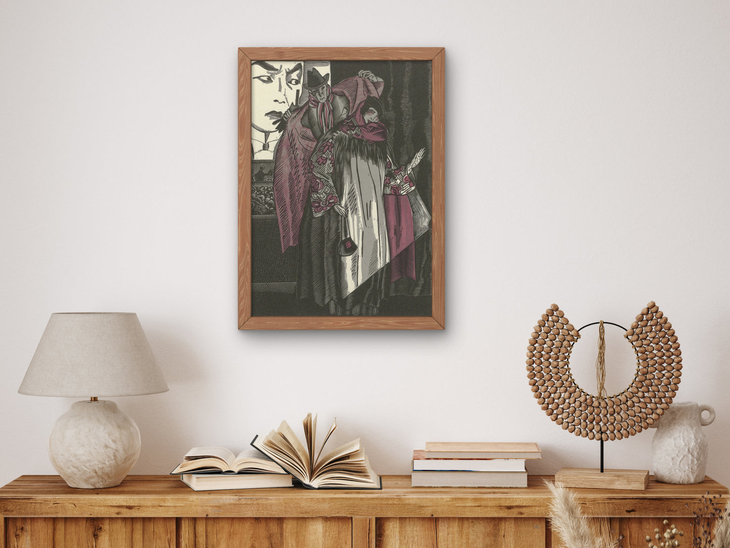 The Screen by Fernand Siméon 1923, Wall Art Print, Fine Art Reproduction, Museum Quality Decor, Poster