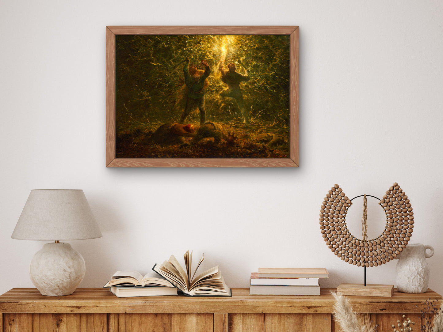 Bird's Nesters by Jean François Millet 1874, Wall Art Print, Fine Art Reproduction, Museum Quality Decor, Poster