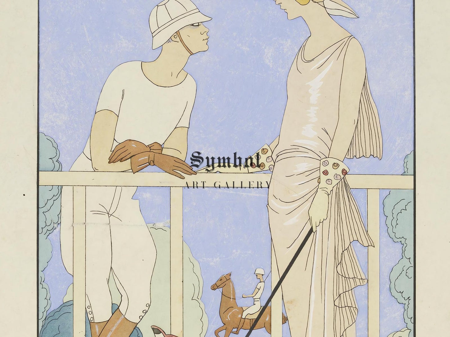 Falbalas et Fanfreluches by George Barbier, 1912, Art Deco and American Modernism, fine art print