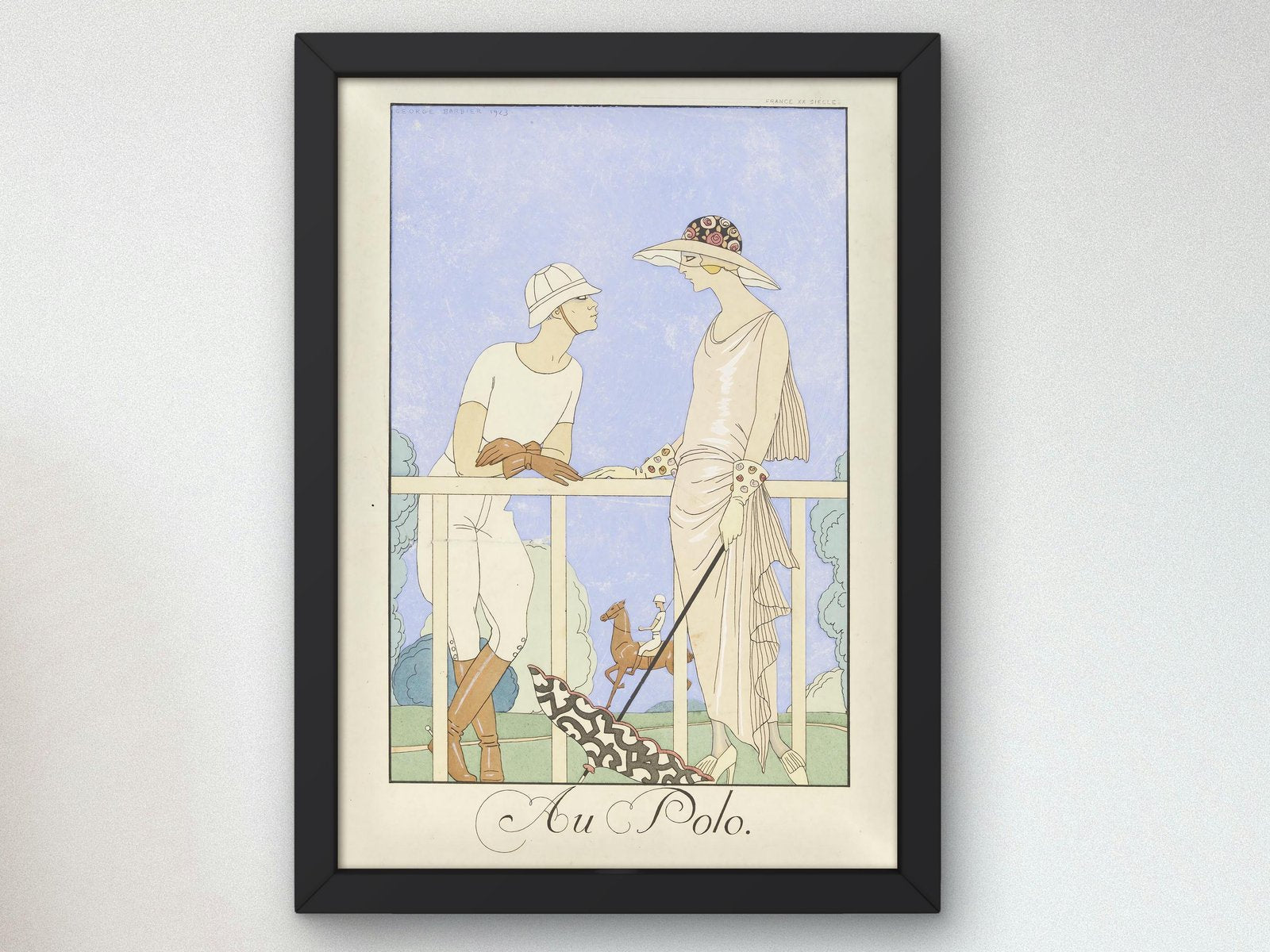 Falbalas et Fanfreluches by George Barbier, 1912, Art Deco and American Modernism, fine art print