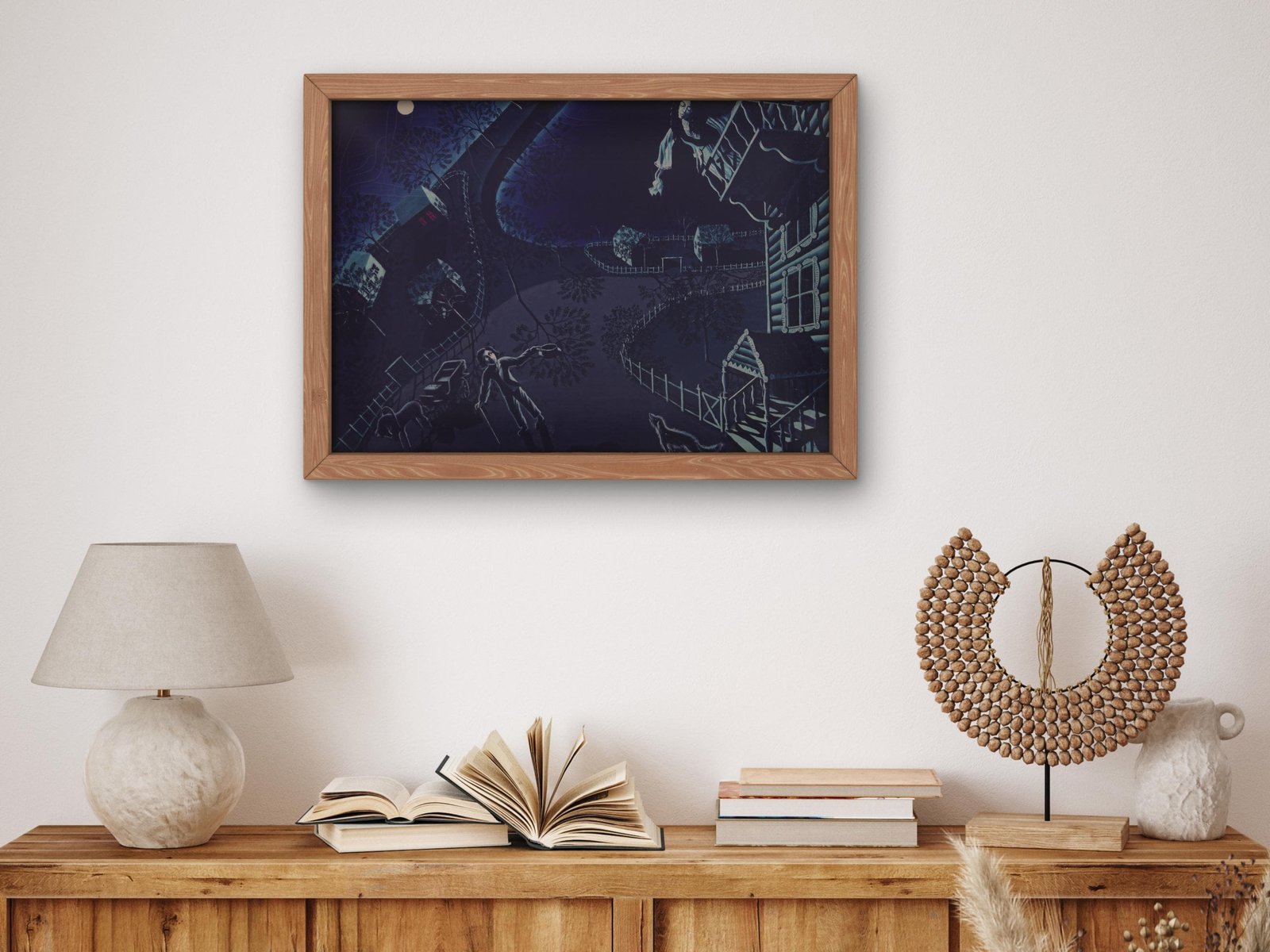 Farewell by Walter Spies, 1921, Art Deco and American Modernism, fine art print
