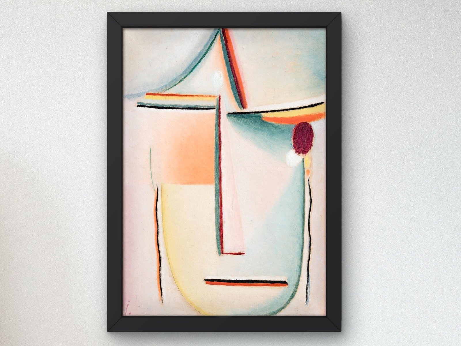 Fate by Alexej von Jawlensky, 1918, Expressionism and Fauvism, fine art print