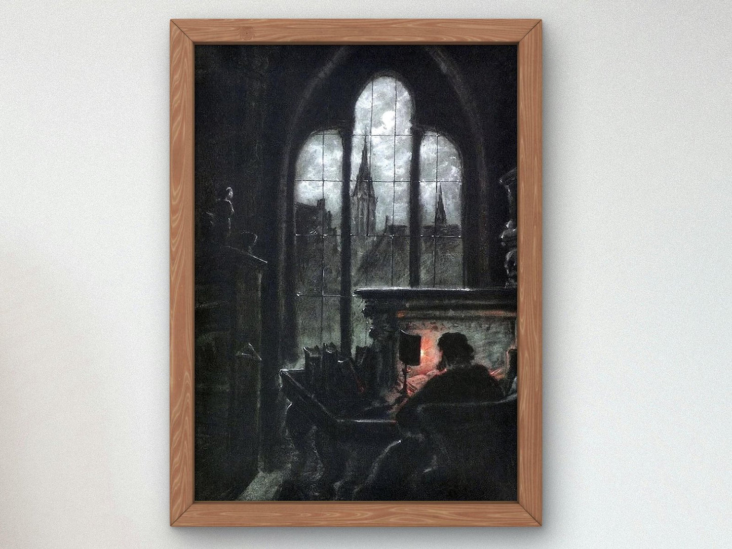 Faust In His Study by Carl Gustav Carus, 1852, Romanticism and Classical Landscapes, fine art print