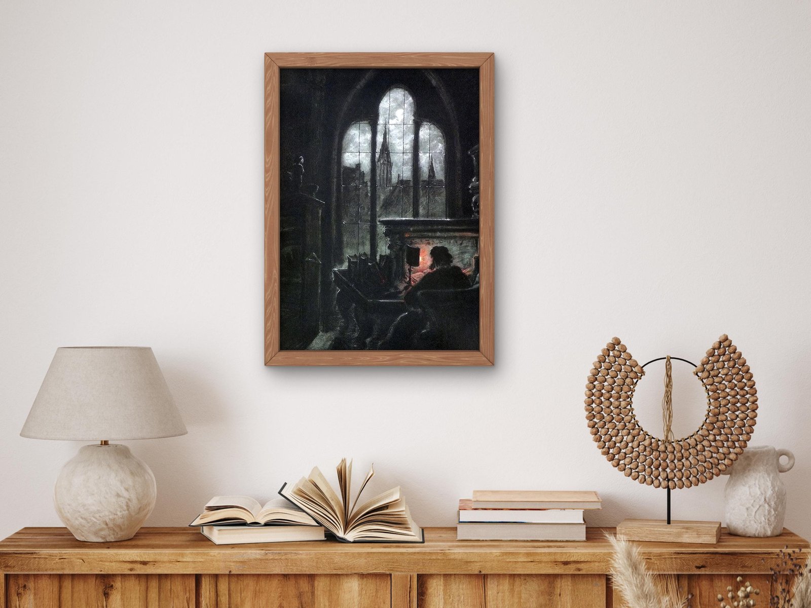 Faust In His Study by Carl Gustav Carus, 1852, Romanticism and Classical Landscapes, fine art print