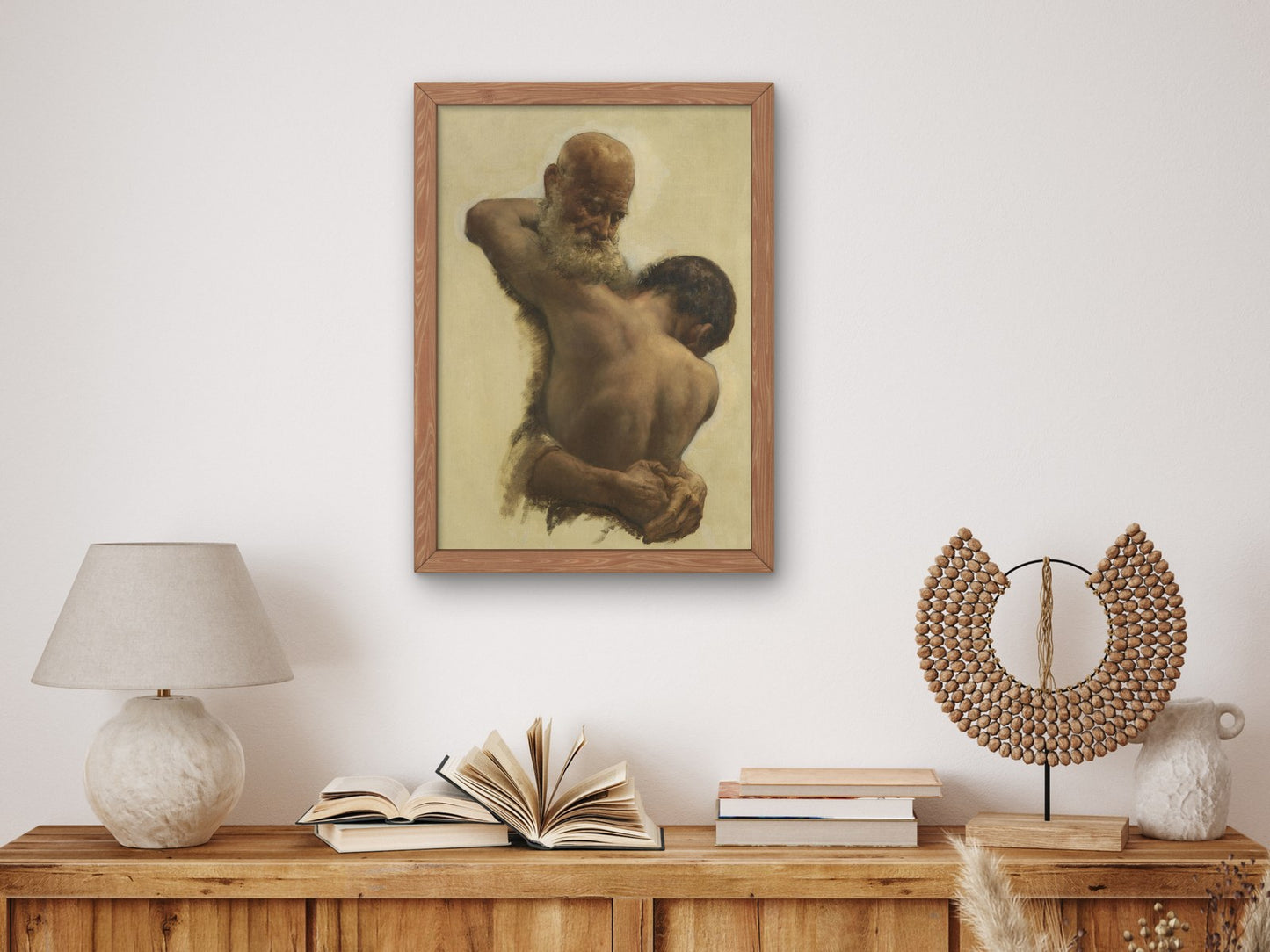 The Prodigal's Return by Edward Stott 1890, Wall Art Print, Fine Art Reproduction, Museum Quality Decor, Poster