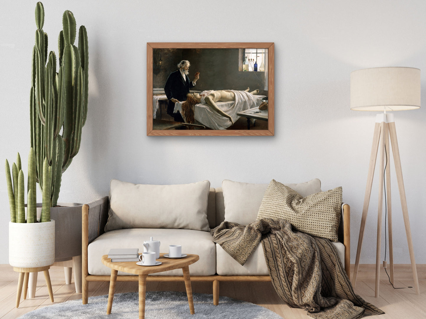 Anatomy of the Heart by Enrique Simonet 1890, Wall Art Print, Fine Art Reproduction, Museum Quality Decor, Poster