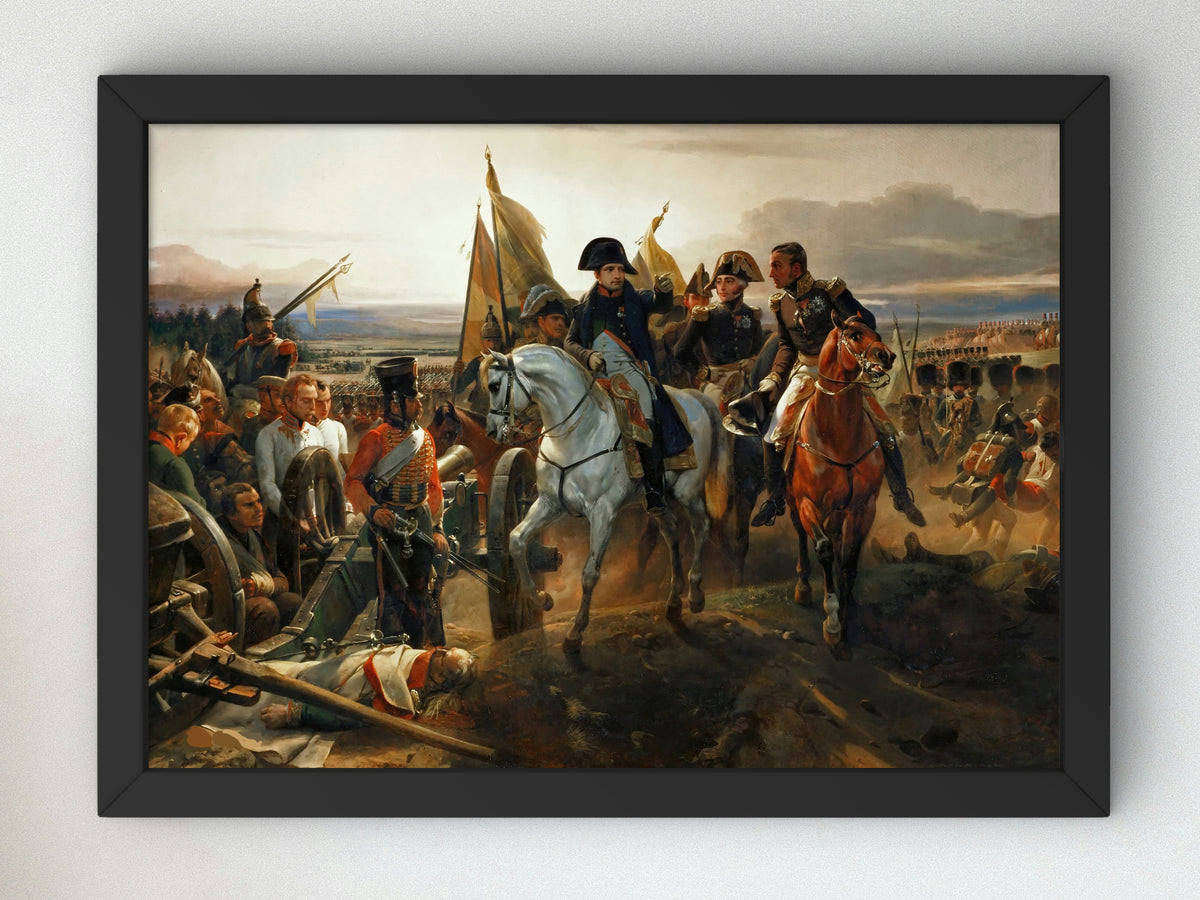 Battle of Friedland by Horace Vernet 1835, Wall Art Print, Fine Art Reproduction, Museum Quality Decor, Poster