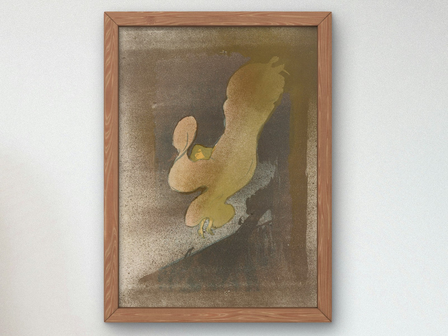 Miss Loie Fuller by Henri de Toulouse Lautrec and Edward Ancourt 1893, Wall Art Print, Fine Art Reproduction, Museum Quality Decor, Poster