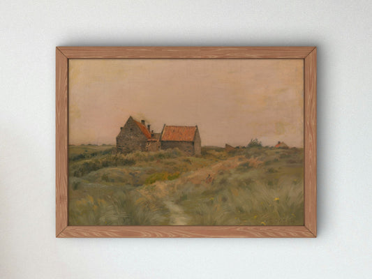 October Day by Jean Charles Cazin 1890, Wall Art Print, Fine Art Reproduction, Museum Quality Decor, Poster