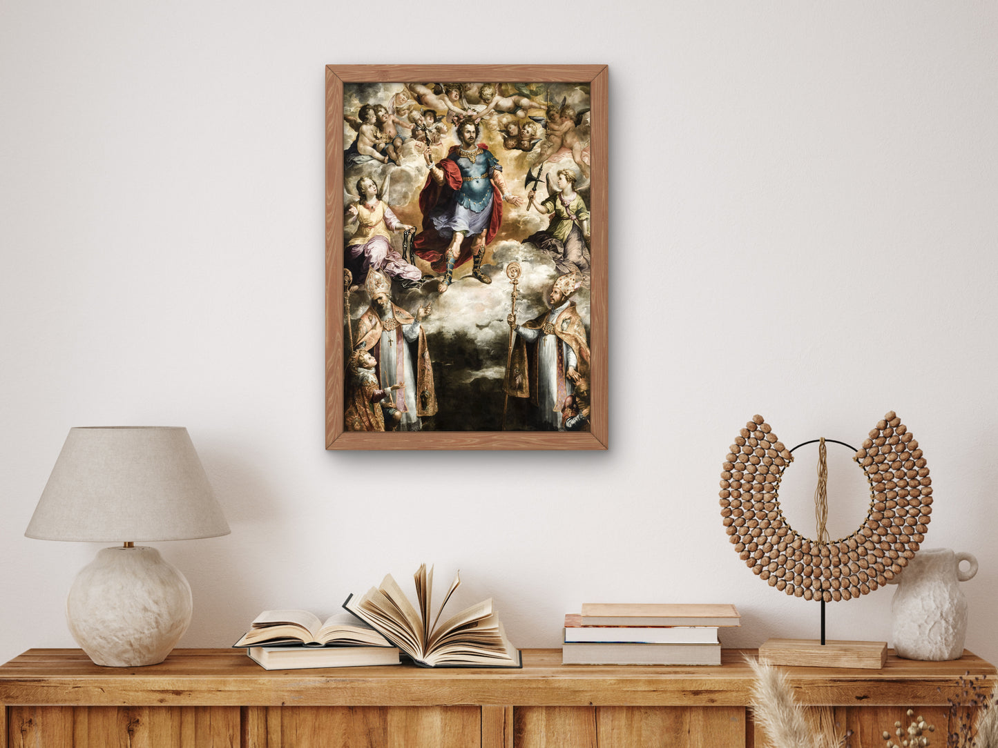 Apotheosis of Saint Hermenegild by Francisco de Herrera the Elder 1620, Wall Art Print, Fine Art Reproduction, Museum Quality Decor, Poster