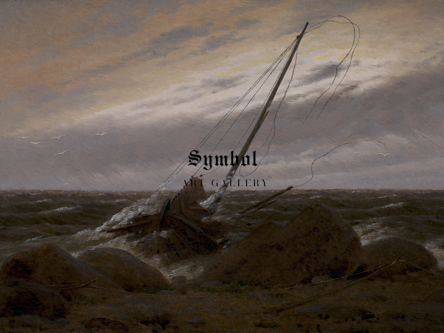After the Storm by Caspar David Friedrich 1816, Wall Art Print, Fine Art Reproduction, Museum Quality Decor, Poster