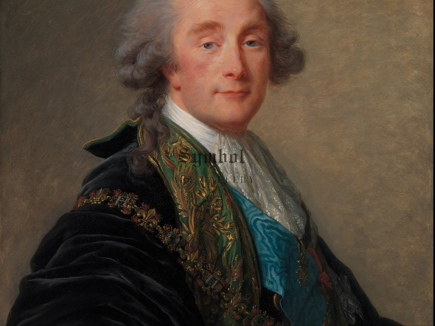 Portrait of Alexandre Charles Emmanuel de Crussol Florensac by Élisabeth Vigée Le Brun 1787, Wall Art Print, Fine Art Reproduction