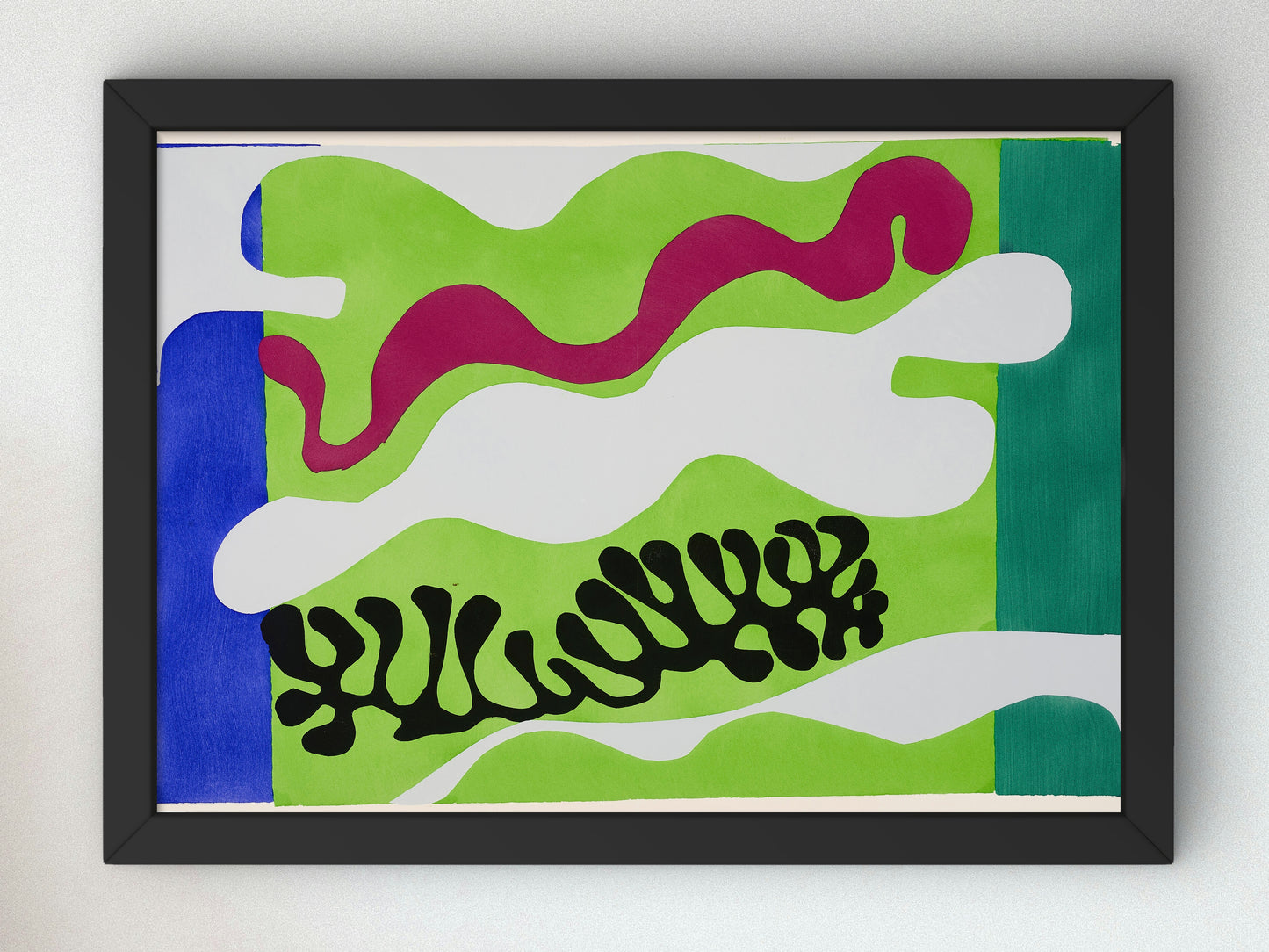 The Lagoon by Henri Matisse 1947, Wall Art Print, Fine Art Reproduction, Museum Quality Decor, Poster