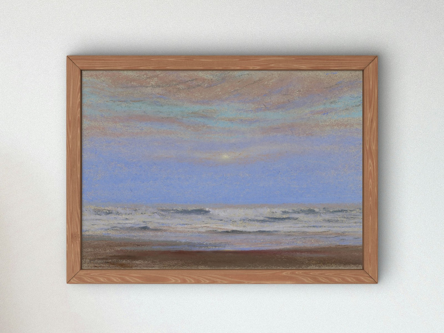 Early Evening Looking East by Dwight William Tryon 1915, Wall Art Print, Fine Art Reproduction, Museum Quality Decor, Poster