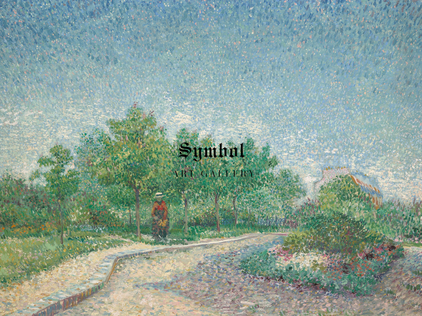 Square Saint Pierre, Paris by Vincent van Gogh 1887, Wall Art Print, Fine Art Reproduction, Museum Quality Decor, Poster