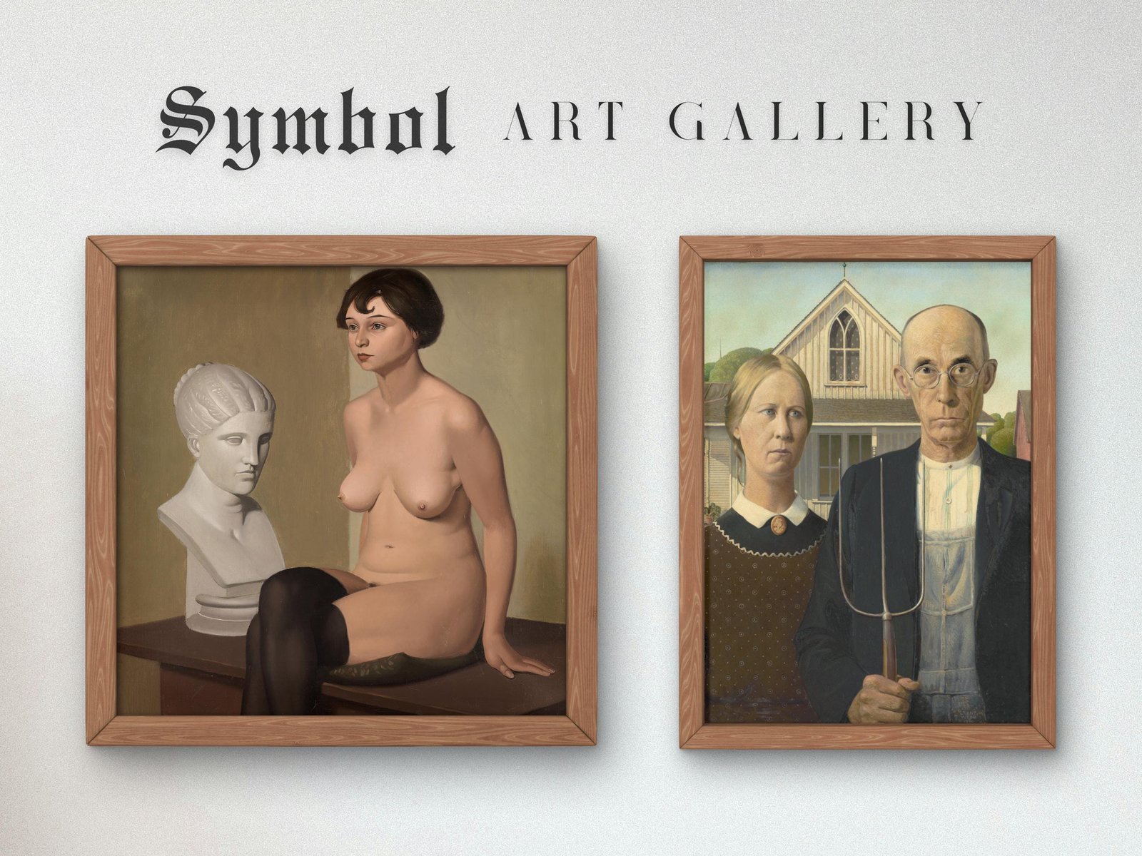 Female Nude with Plaster Head by Georg Scholz, 1927, Art Deco and American Modernism, fine art print