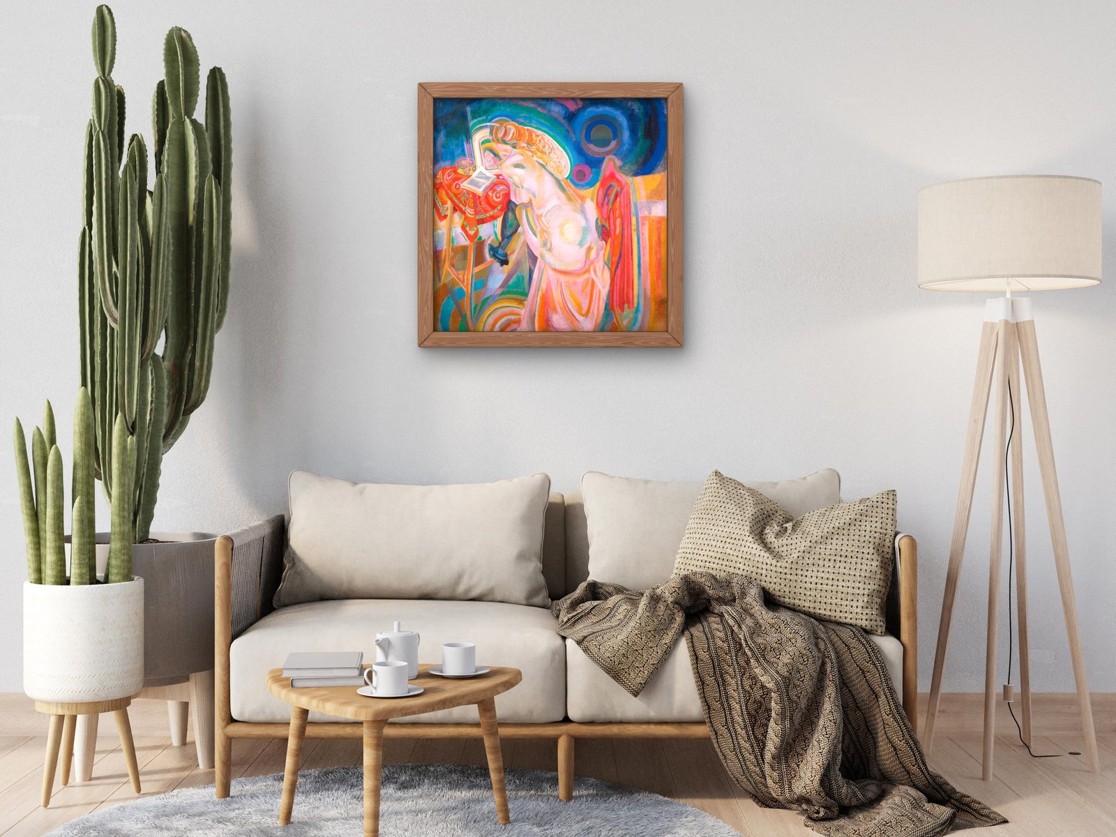 Femme Nue Lisant by Robert Delaunay, 1915, Cubism and Abstract Art, fine art print