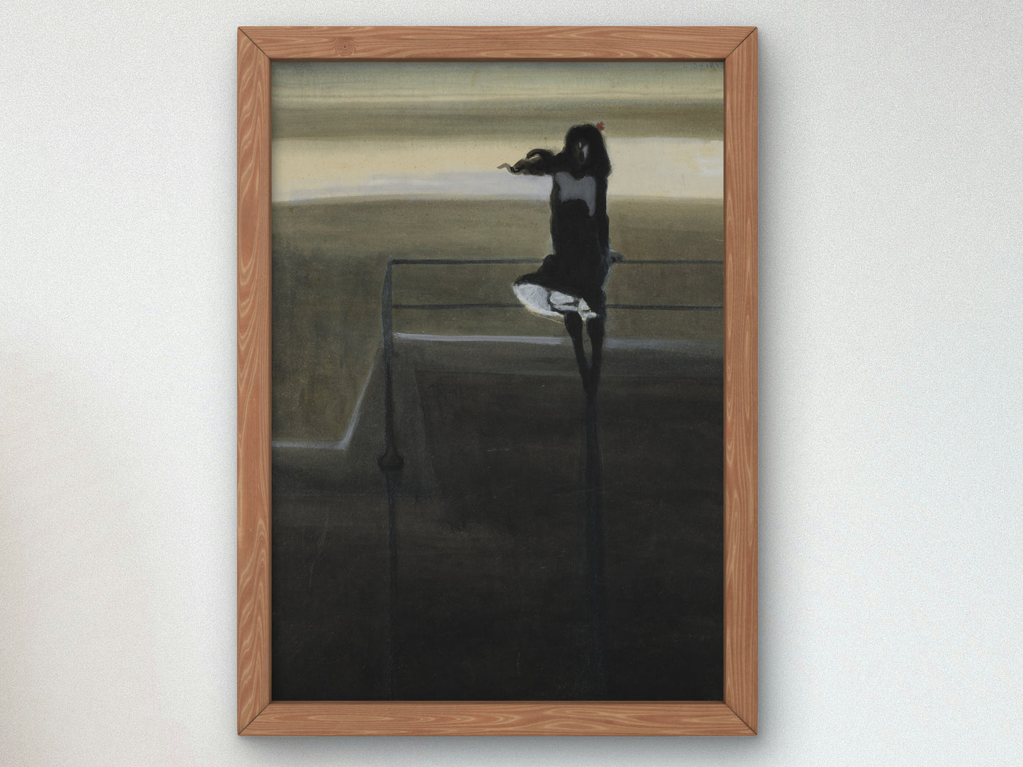 The Gust of Wind by Léon Spilliaert 1904, Wall Art Print, Fine Art Reproduction, Museum Quality Decor, Poster