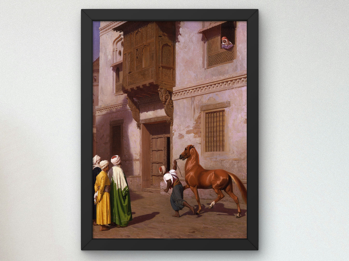 The Horse Market by Jean Léon Gérôme 1867, Wall Art Print, Fine Art Reproduction, Museum Quality Decor, Poster
