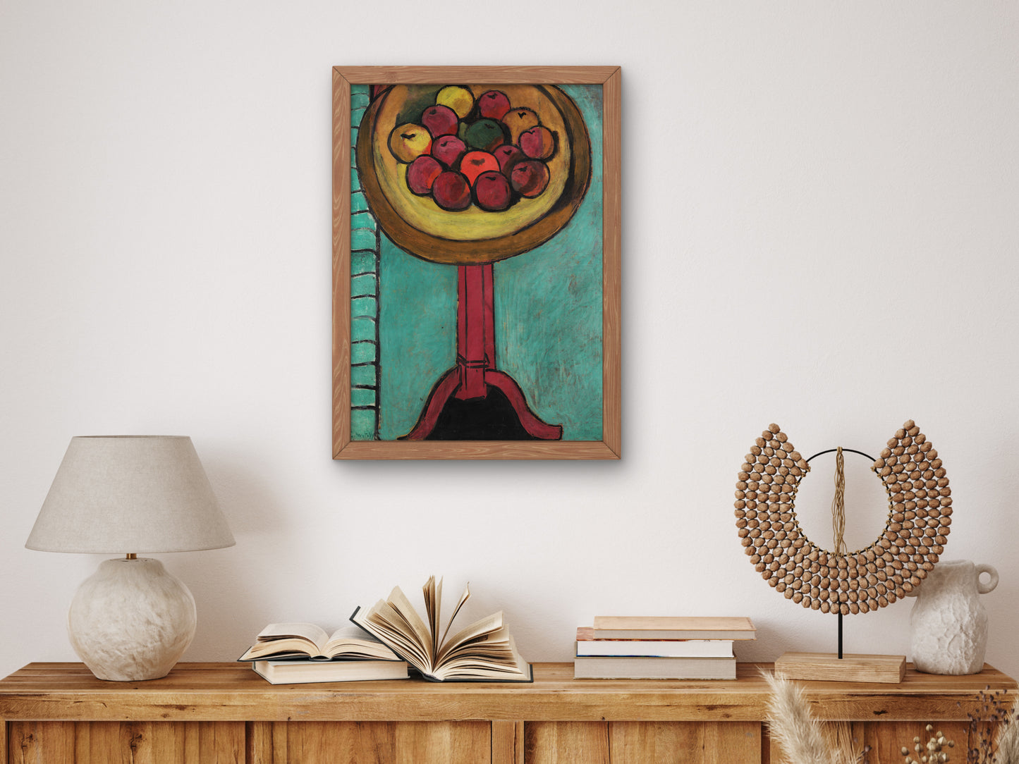 Bowl of Apples on a Table by Henri Matisse 1916, Wall Art Print, Fine Art Reproduction, Museum Quality Decor, Poster