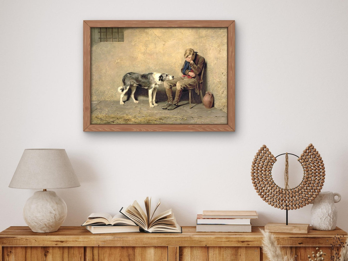 Fidelity by Briton Rivière, 1869, Realism and Naturalism, fine art print