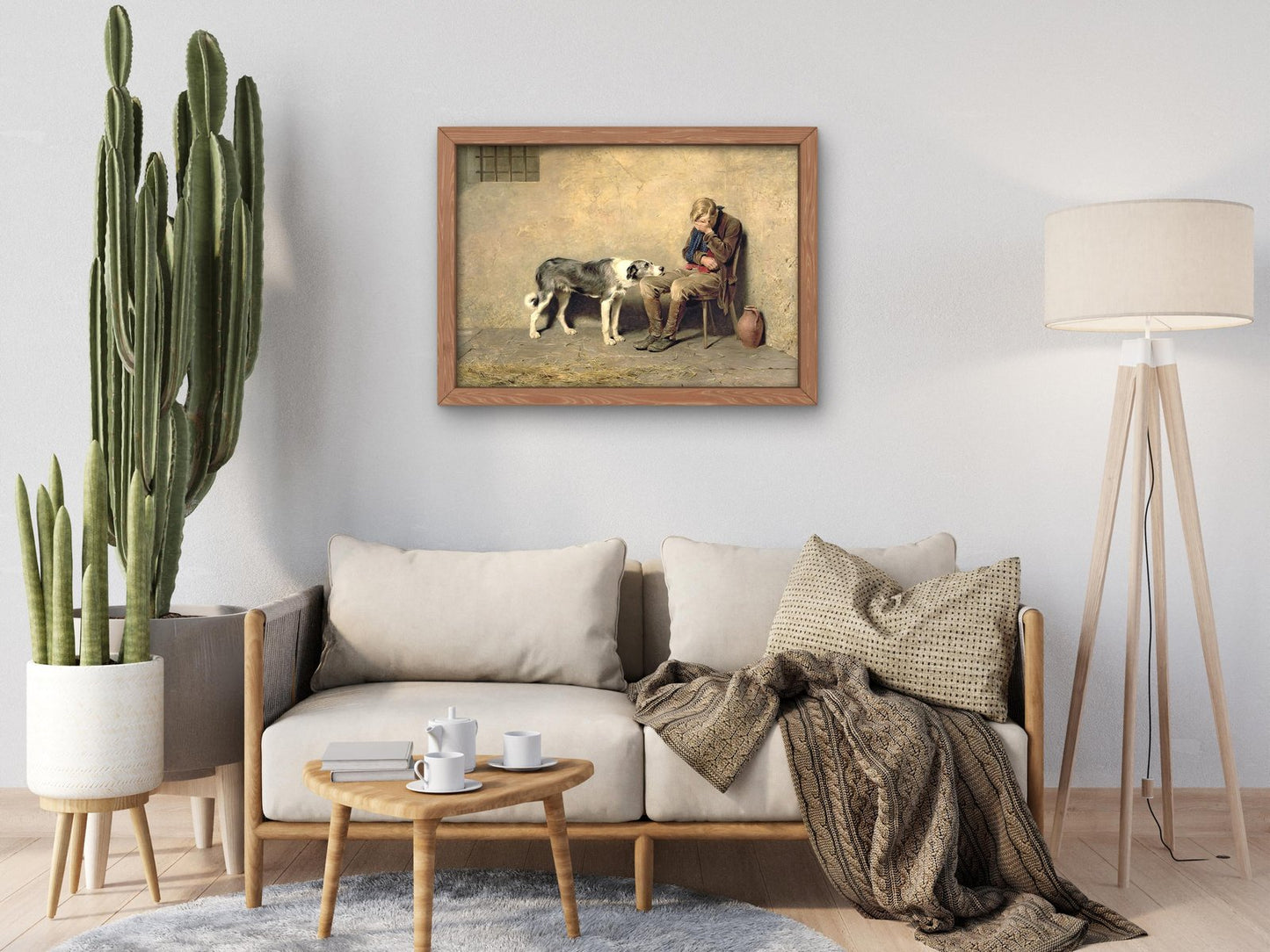 Fidelity by Briton Rivière, 1869, Realism and Naturalism, fine art print