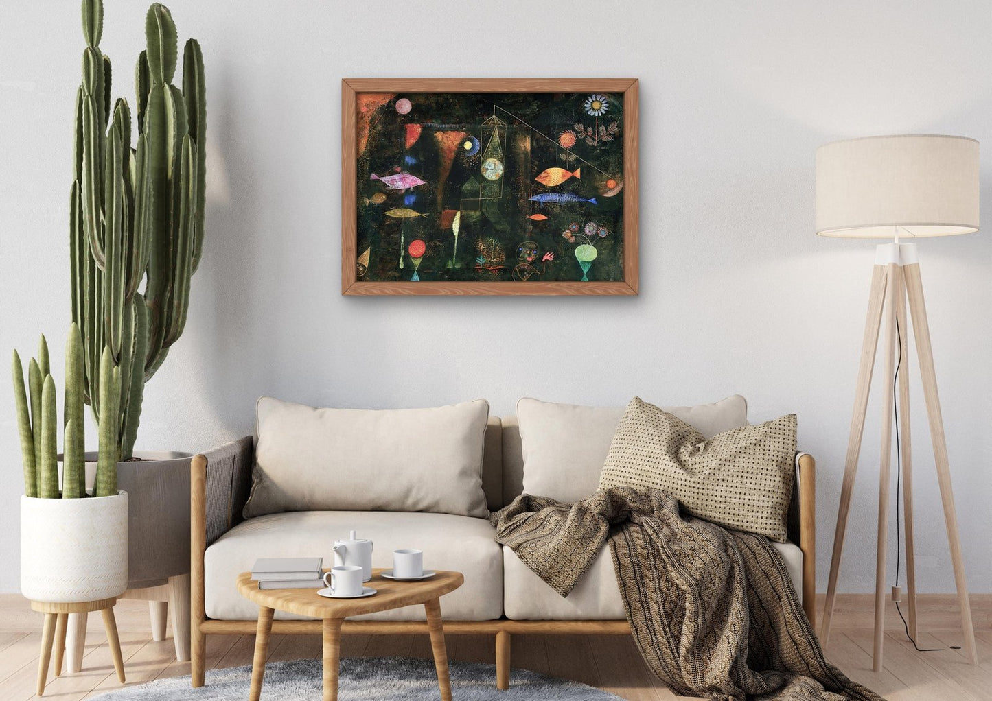 Fish Magic by Paul Klee, 1925, Cubism and Abstract Art, fine art print