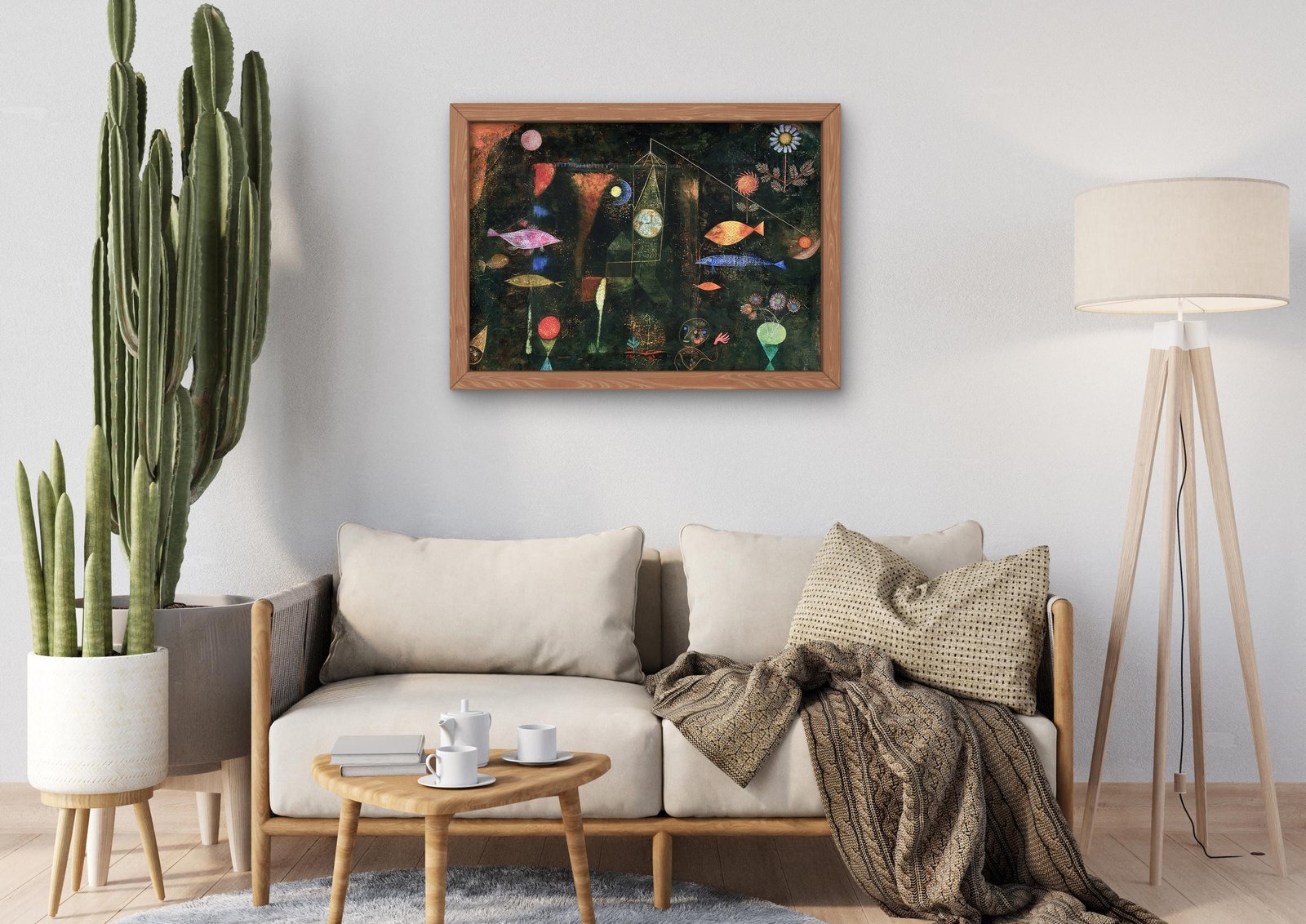Fish Magic by Paul Klee, 1925, Cubism and Abstract Art, fine art print