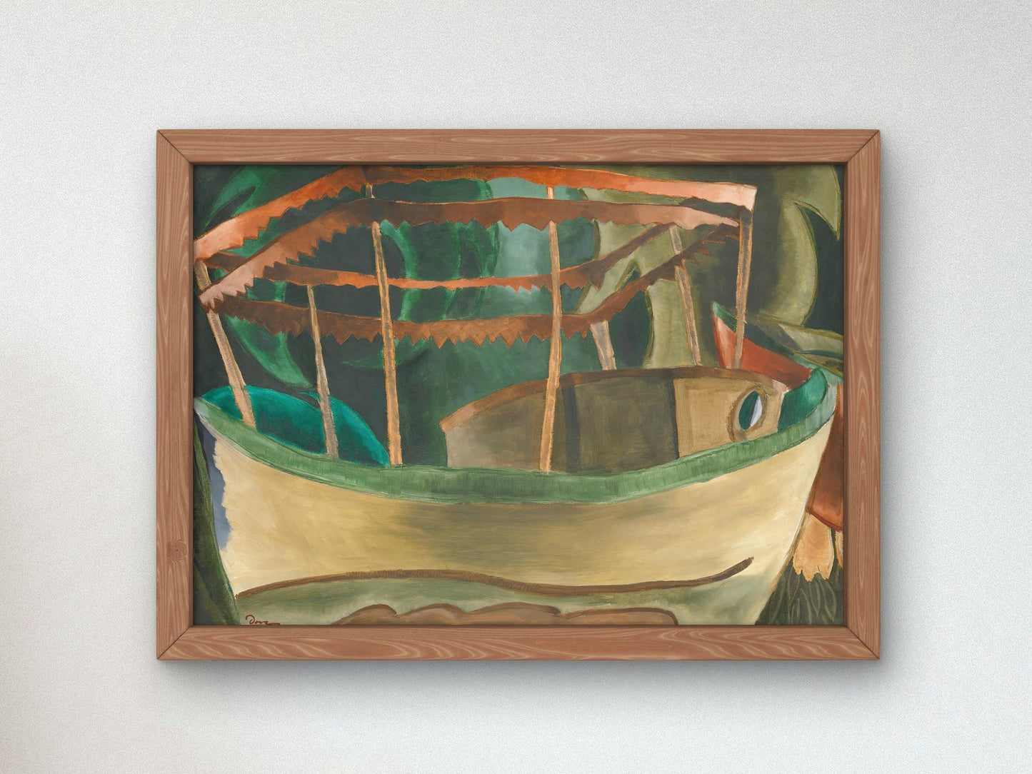 Fishboat by Arthur Dove, 1930, Art Deco and American Modernism, fine art print